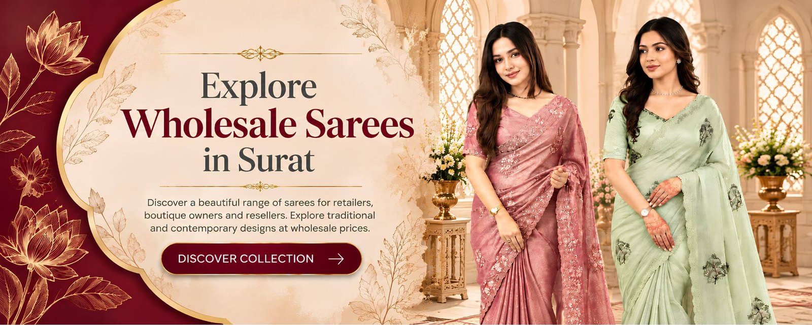 Wholesale Sarees in Surat – Archit Enterprise