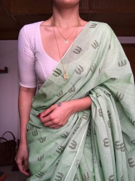 Formal Wear Soft Chanderi Fabric Saree