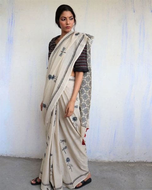 Formal Wear Soft Chanderi Fabric Saree